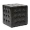 Baxton Studio Siskal Dark Brown Modern Cube Ottoman, PK2 72-4038 - alternate 2